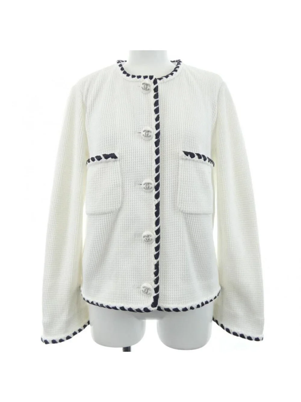 Chanel 21c Collarless Jacket